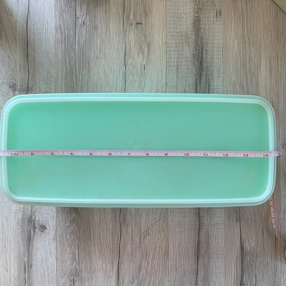 Vintage TUPPERWARE Jadeite Green Lot Set 9 Pieces Containers - Picture 6 of 14